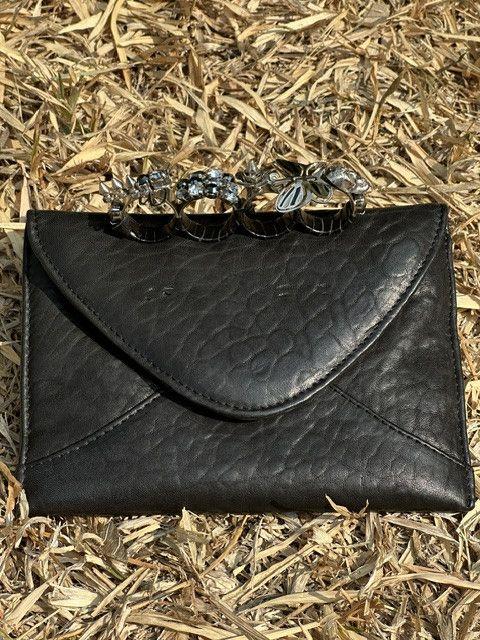 Other Designers Other - Rare Maison Du Posh Leather Knuckle Clutch Bag