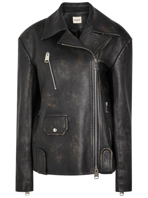 KHAITE Khaite Catalina Leather Jacket