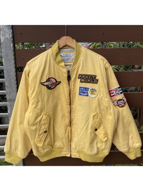 Other Designers Vintage - Pract Studio Racing Bomber Racing Jacket