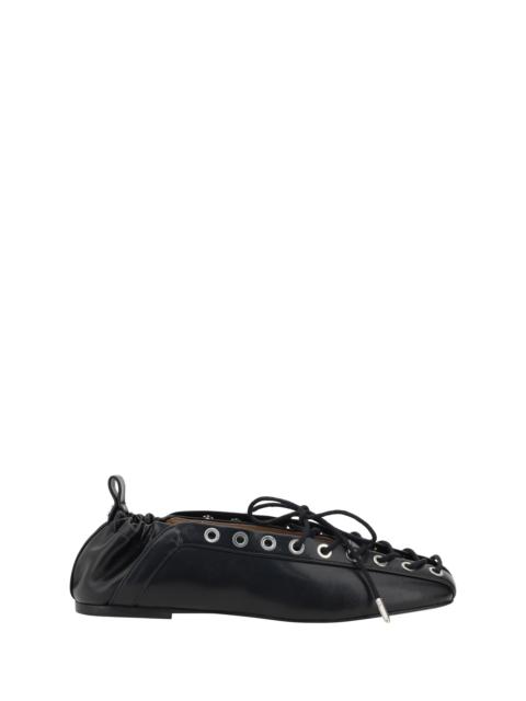 GANNI Oleatex Ballerinas | baseblu | REVERSIBLE