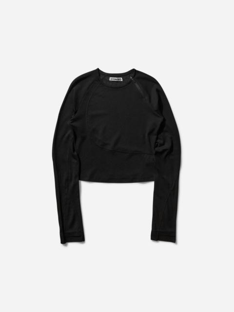 HYEIN SEO Women's Helix Longsleeve Top Black