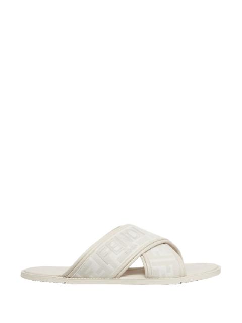 FENDI Fendi Crossover Fabric Slides