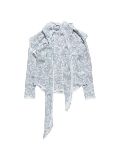 Acne Studios Acne Studios Women Paisley Print Silk Shirt