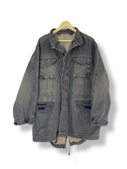 Denim Tactical Jacket PPFM 4 Pockets Vintage Made In Japan