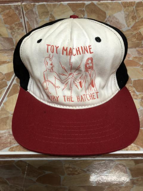 Other Designers Vintage - Vintage Toy Machine Skateboard "Bury The Hatchet" Snapback