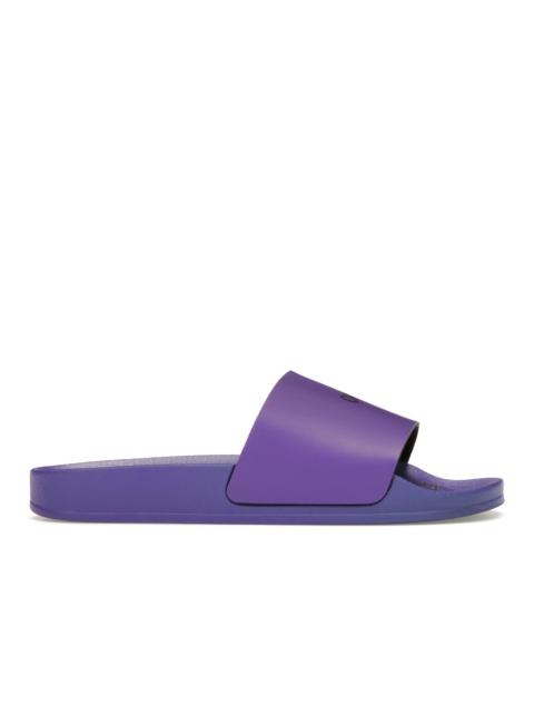 Off-White OFF-WHITE Off Stamp Slide Dark Violet Black (Women's)