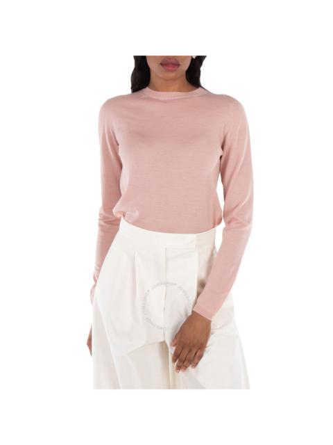 Max Mara Pink Pesco Wool Sweater, Size Medium