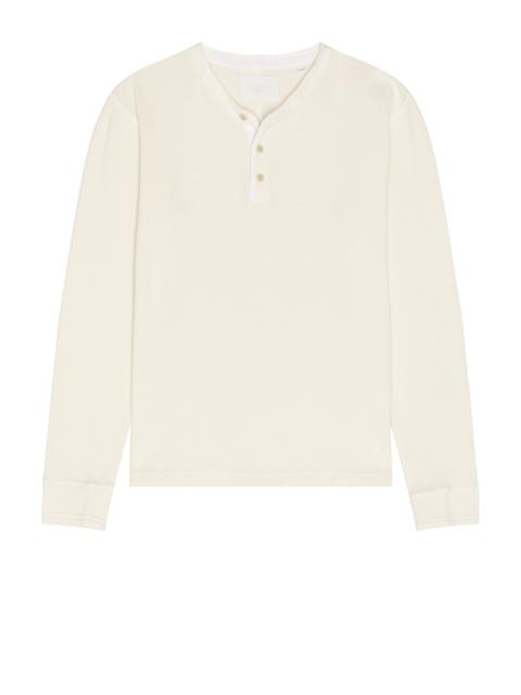 Citizens of Humanity Waffle Three Button Henley
