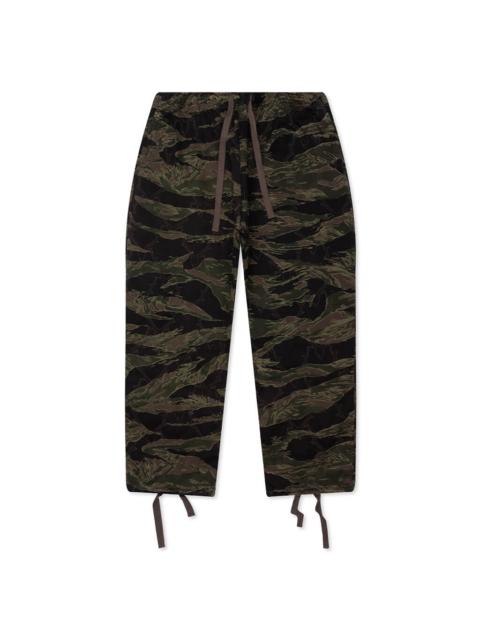 South2 West8 STRING SLACK PANT - SKULL QUILTING TIGER CAMO