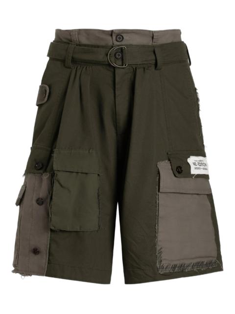 Dolce & Gabbana Dolce & Gabbana Patchwork Belted Trousers