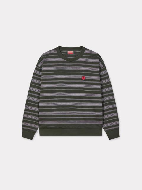 KENZO 'Boke Flower' stripes sweatshirt in cotton