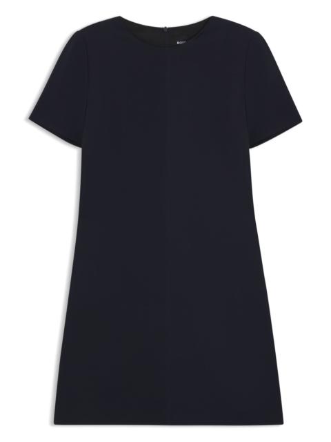 BOSS SHIFT DRESS IN SOFT CREPE