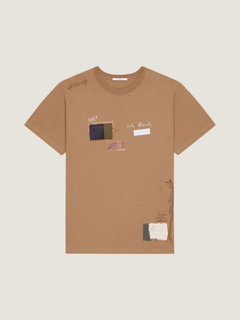 Givenchy T-SHIRT IN COTTON WITH TROMPE L'ŒIL PATTERN