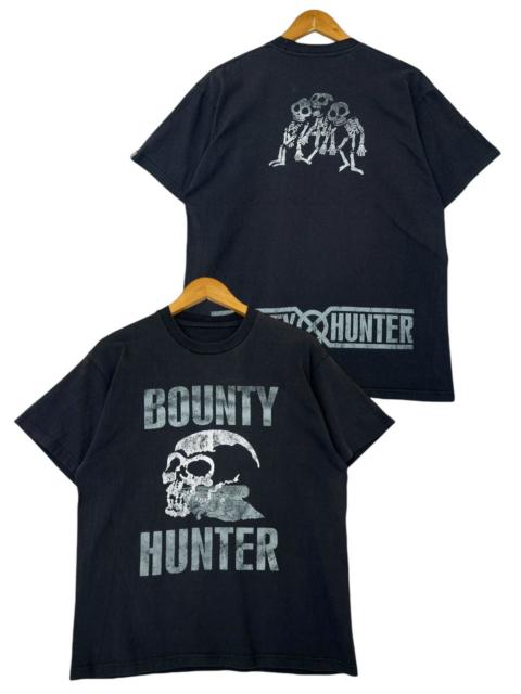 Other Designers Vintage Bounty Hunter Skull Skeleton Black Tee Medium
