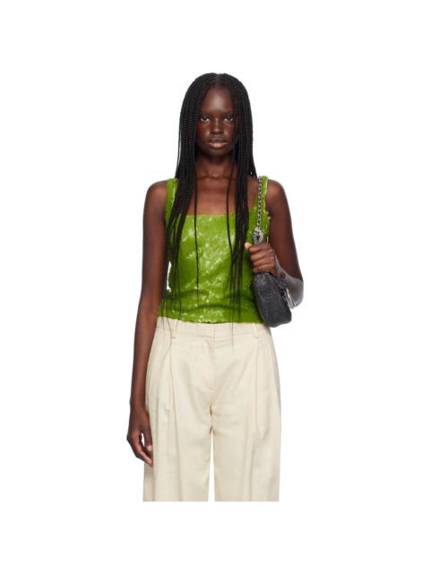 16ARLINGTON Green Hornet Tank Top