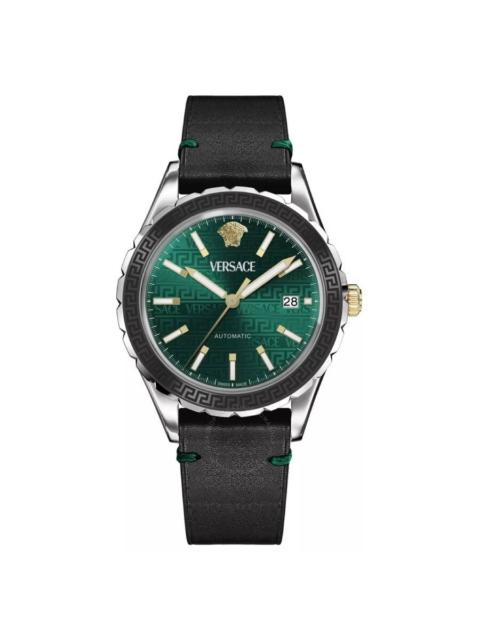 VERSACE Versace Hellenyium Automatic Green Dial Men's Watch VEQCA0124