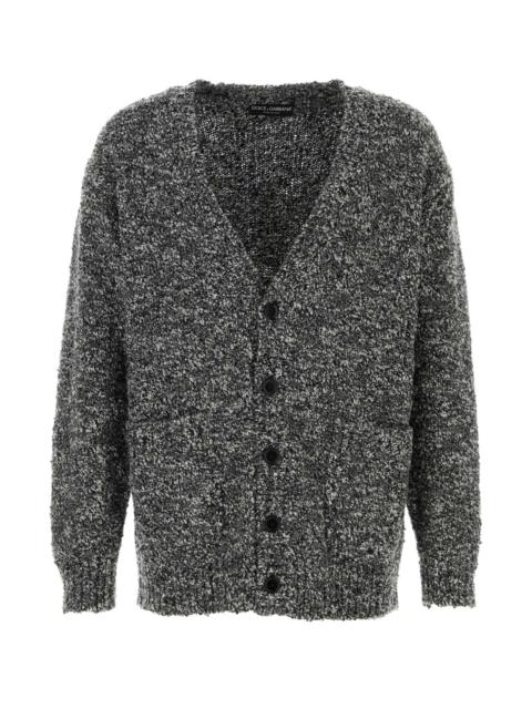 Dolce & Gabbana Dolce & Gabbana Men Two-Tone Wool Blend Cardigan