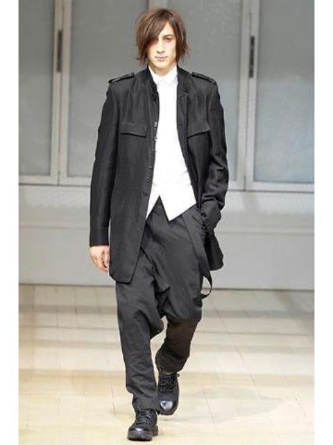 Yohji Yamamoto 08ss military detachable suspender trousers