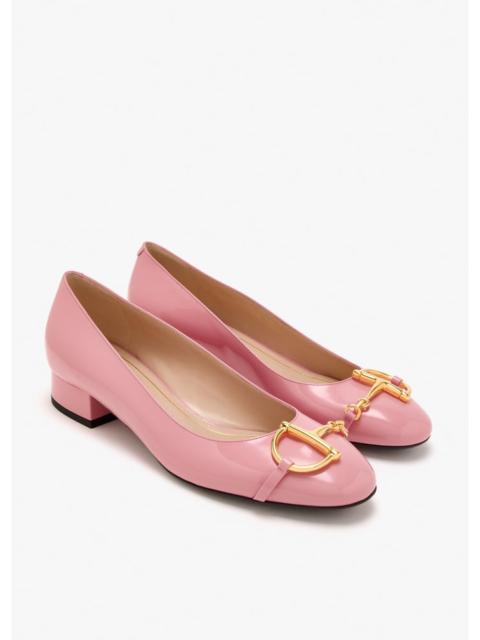 GUCCI Gucci Half Horsebit Ballet Flats