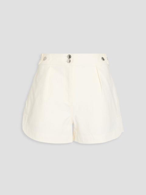 DEREK LAM 10 CROSBY Cotton-blend gabardine shorts