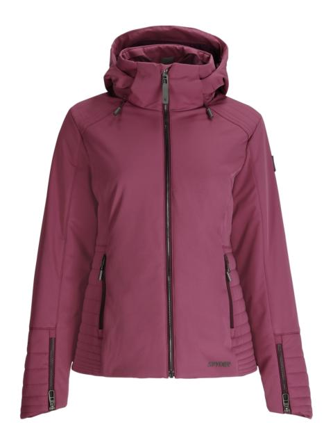 SPYDER Womens Schatzi Jacket - Acai