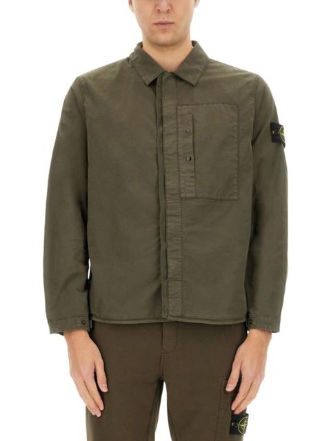 Stone Island Men Twill Shirt