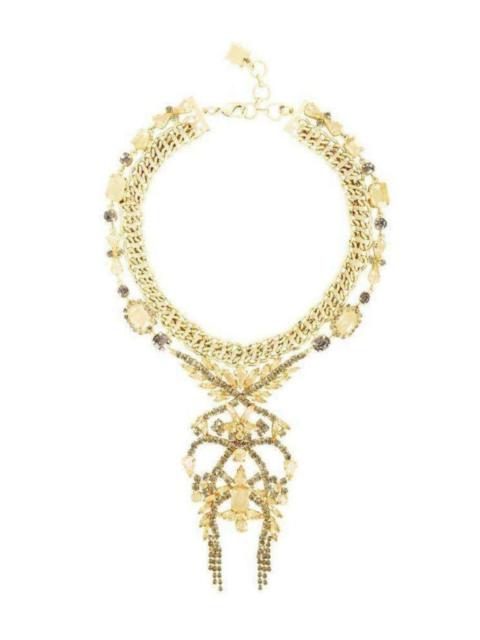 Other Designers Mixed Stone Statement Necklace