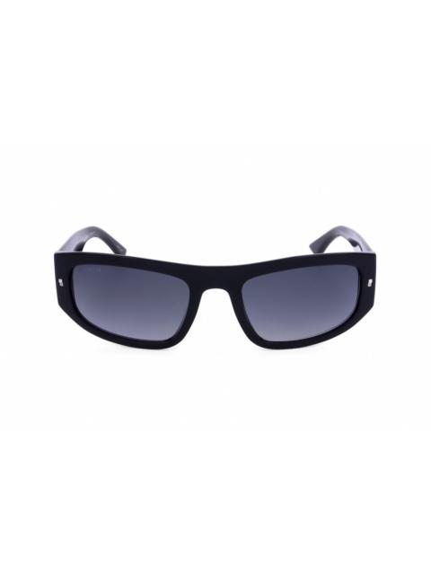 DSQUARED2 Dsquared2 Men's Black Rectangular Sunglasses ICON 0016/S