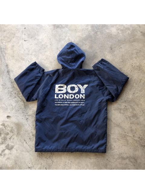 Other Designers BOY LONDON Big Spellout Hooded Zipper Jacket