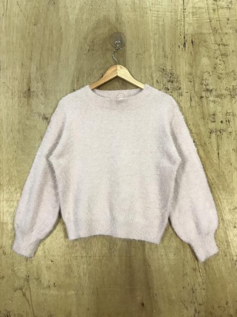 Other Designers Homespun Knitwear - Earth Jumper Mohair Soft Fur Knit Sweater