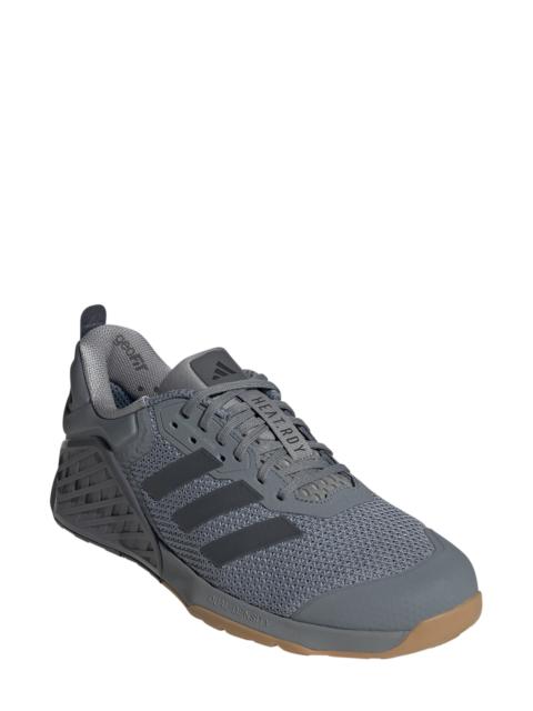 adidas adidas Dropset 3 GFX Training Shoe in Grey/Grey/Black at Nordstrom