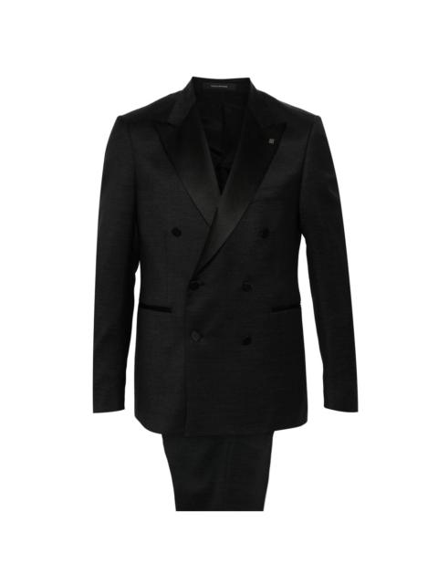 TAGLIATORE - Tagliatore Blue Suits - Double  Breasted Suits Men