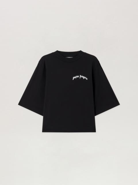 Palm Angels Mini Curved Logo Boxy T-Shirt