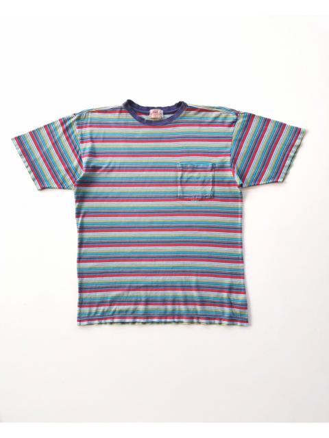 Other Designers Vintage Levis Rainbow Stripe Pocket Tshirt