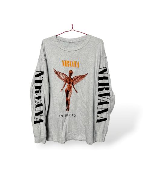 Other Designers Uniqlo x Nirvana In Utero Long sleeve Fashion Street Grunge
