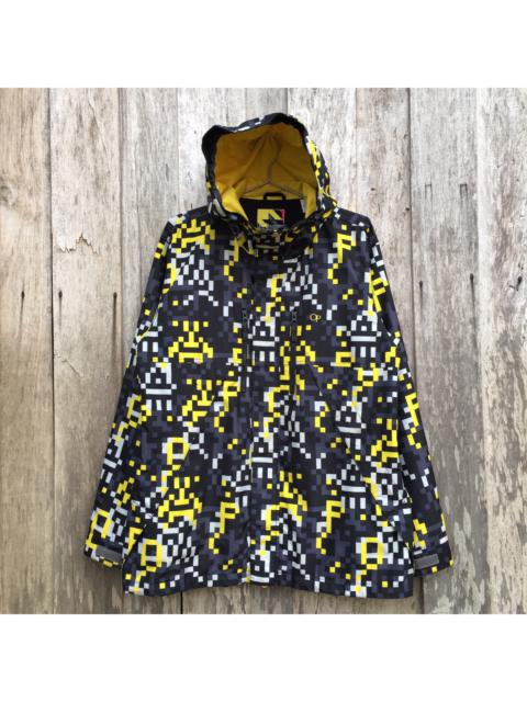 Other Designers Vintage - Ocean Pasific Multicolor Tech Hoodie Digital Camouflage