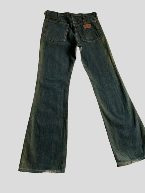 Other Designers Hype - Flared Wrangler Japan Faded Dark Boot Cut Denim