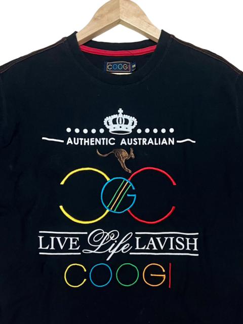 Other Designers Coogi - AUTHENTIC AUSTRALIA COOGI EMBROIDERY BIG SPELLOUT LOGO