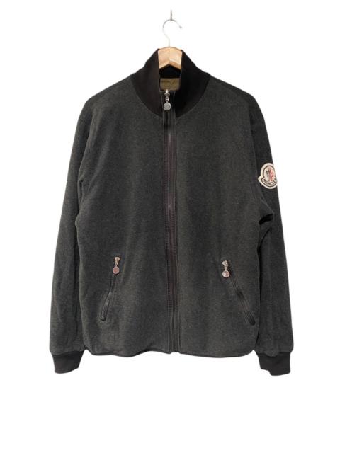 Moncler Moncler bomber jacket two way nylon/fleece jacket