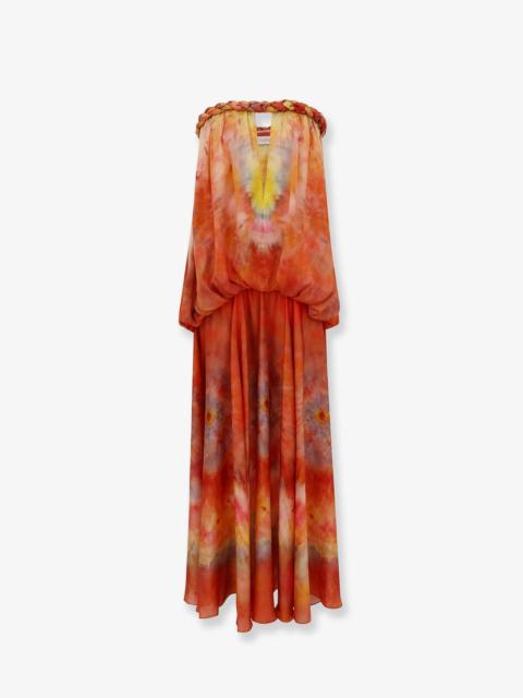 Zimmermann Zimmermann Luna Twist Bandeau Gown Silk Dress