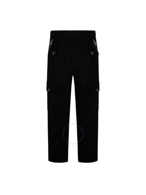 Balmain Balmain Straight-Cut Cargo Cotton Trousers