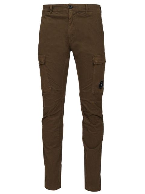 C.P. Company C.P. Company Men Cargo Trousers Made Of Stretch Cotton Satin