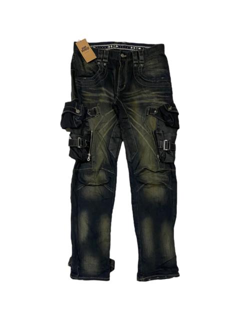 Other Designers PPFM - PPFM Bondage Punk Jean Seditionaries Multipockets