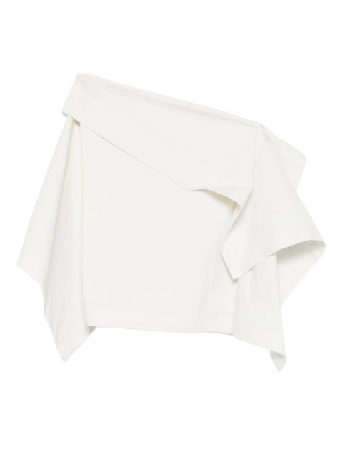 ISSEY MIYAKE asymmetric bandeau top