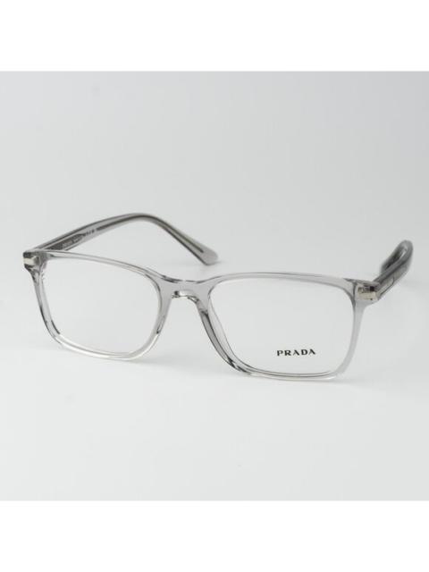 Prada Prada Women Eyeglasses Crystal Grey Square Unisex PR14WV U431O1 BRAND NEW