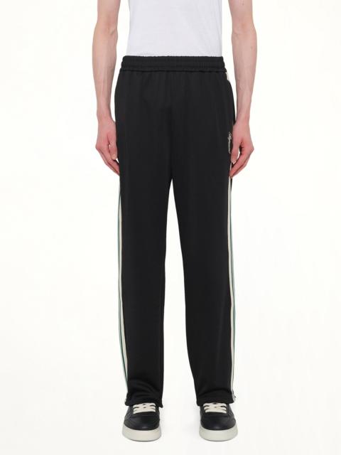 REPRESENT Taped Track Pant in Jet Black