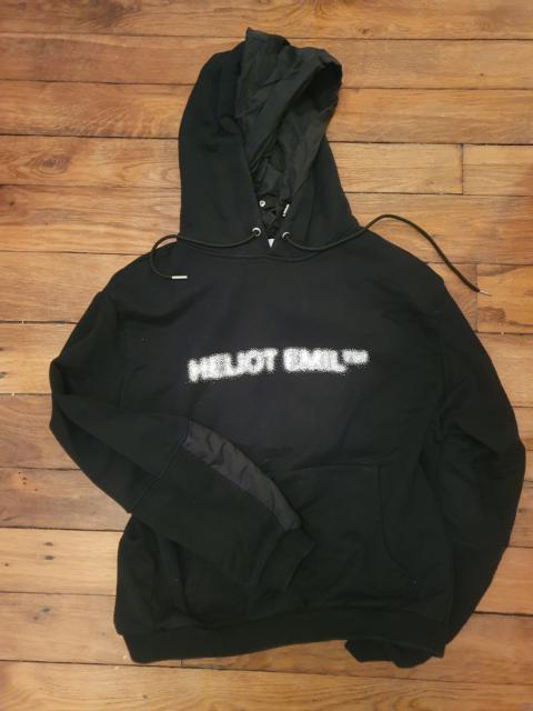 HELIOT EMIL™ FW18 Blurred Logo Hoodie