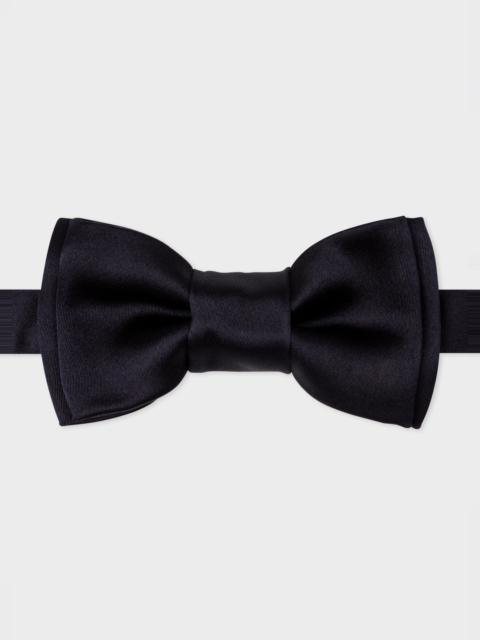 Paul Smith Navy Pre-Tied Silk Bow Tie