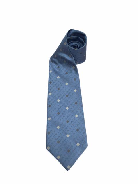 Bvlgari Spellout Silk Necktie