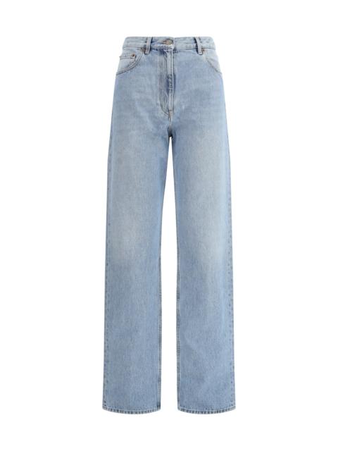 Valentino Valentino Women Cotton Five-Pocket Jeans